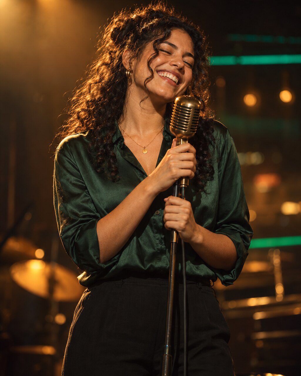 A live show moment